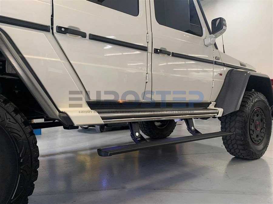 Smart Electric Running Boards – Long Version for Mercedes G-Wagon 2012–2018