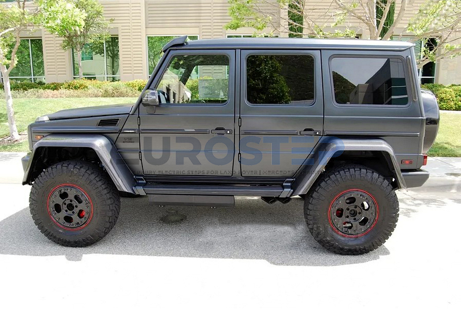 Auto-Retracting Electric Side Steps for Mercedes G-wagon W463 – Short Version – Perfect Fit for MY 2002–2018